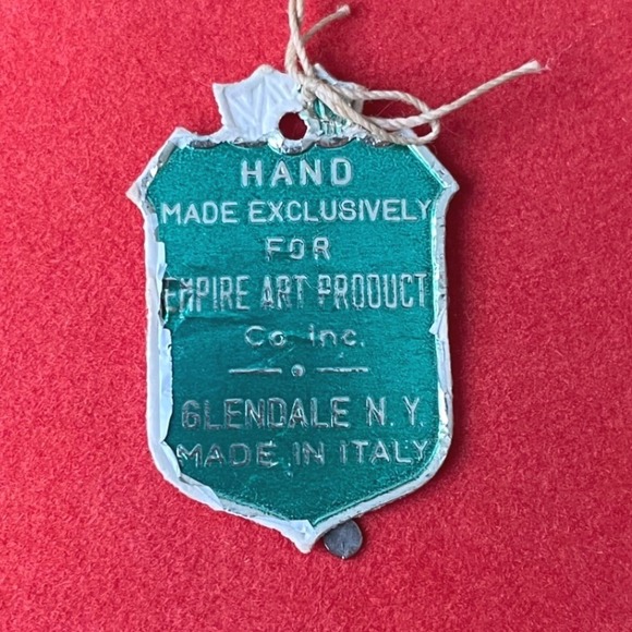 Vintage Italian Wall Plaques Romantic Couple Red Velvet Gold Frame Empire Art - Picture 8 of 12